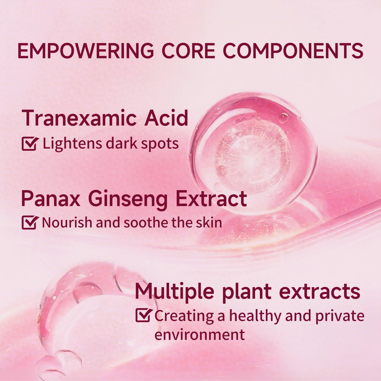 VENROCK Pink Firming Essence - Anti-Aging Lifting Serum for Sculpted & Youthful Skin