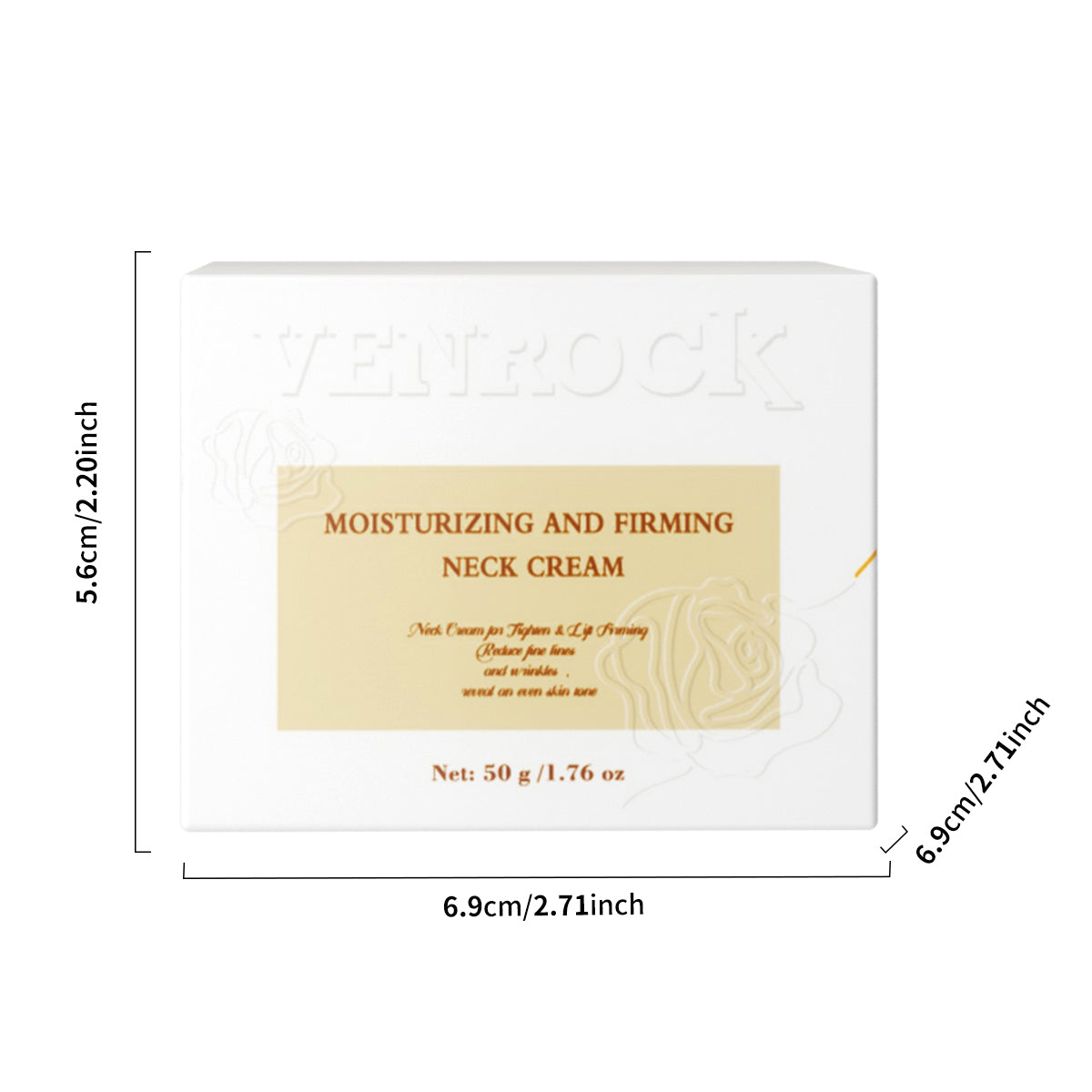 MOISTURIZING AND FIRMING NECK CREAM - Advanced Anti-Aging & Tightening Treatment for Neck and Décolletage