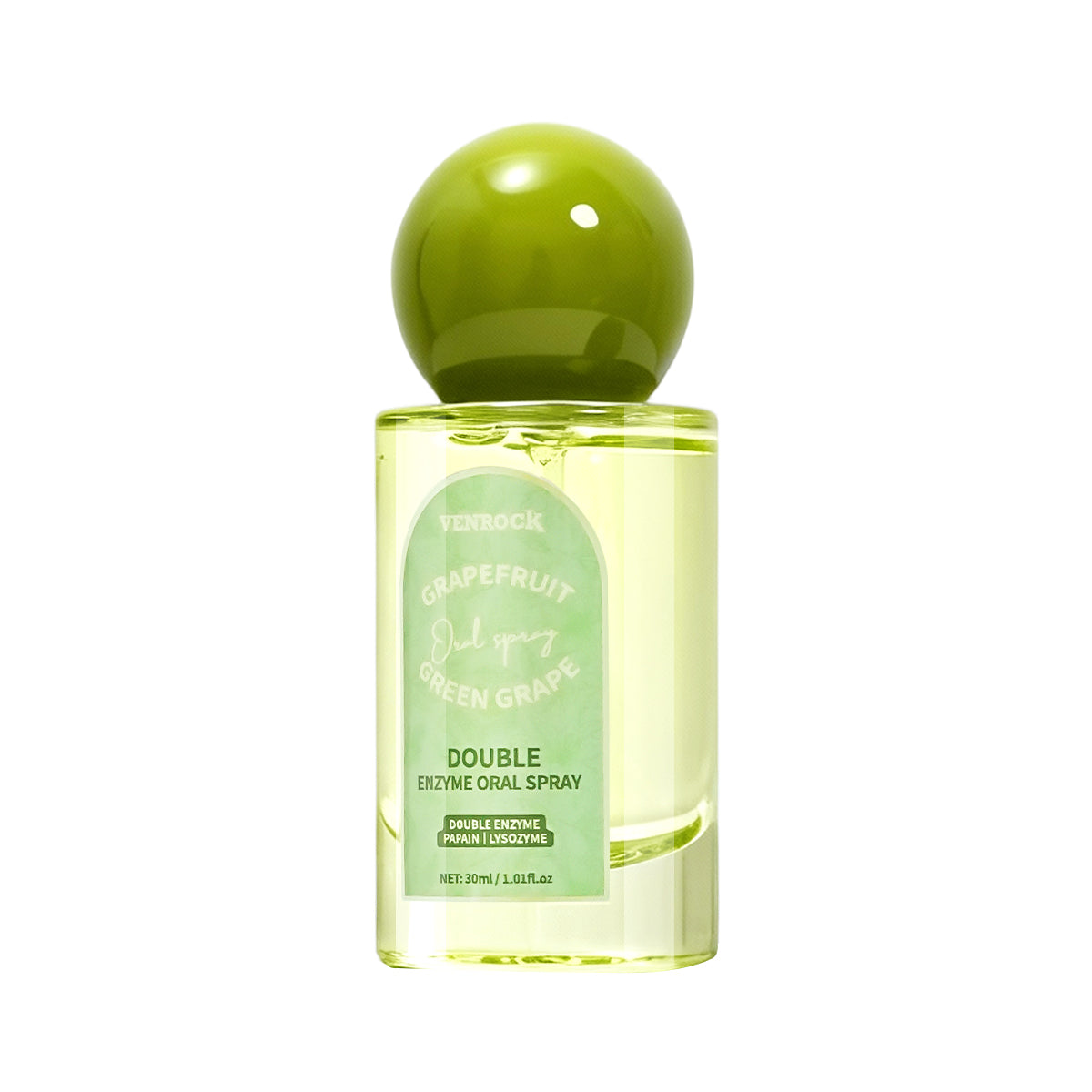 DOUBLE ENZYME ORAL SPRAY - Instant Fresh Breath & Oral Care Mist (Jasmine Dragon Well Tea / Grapefruit Green Grape)