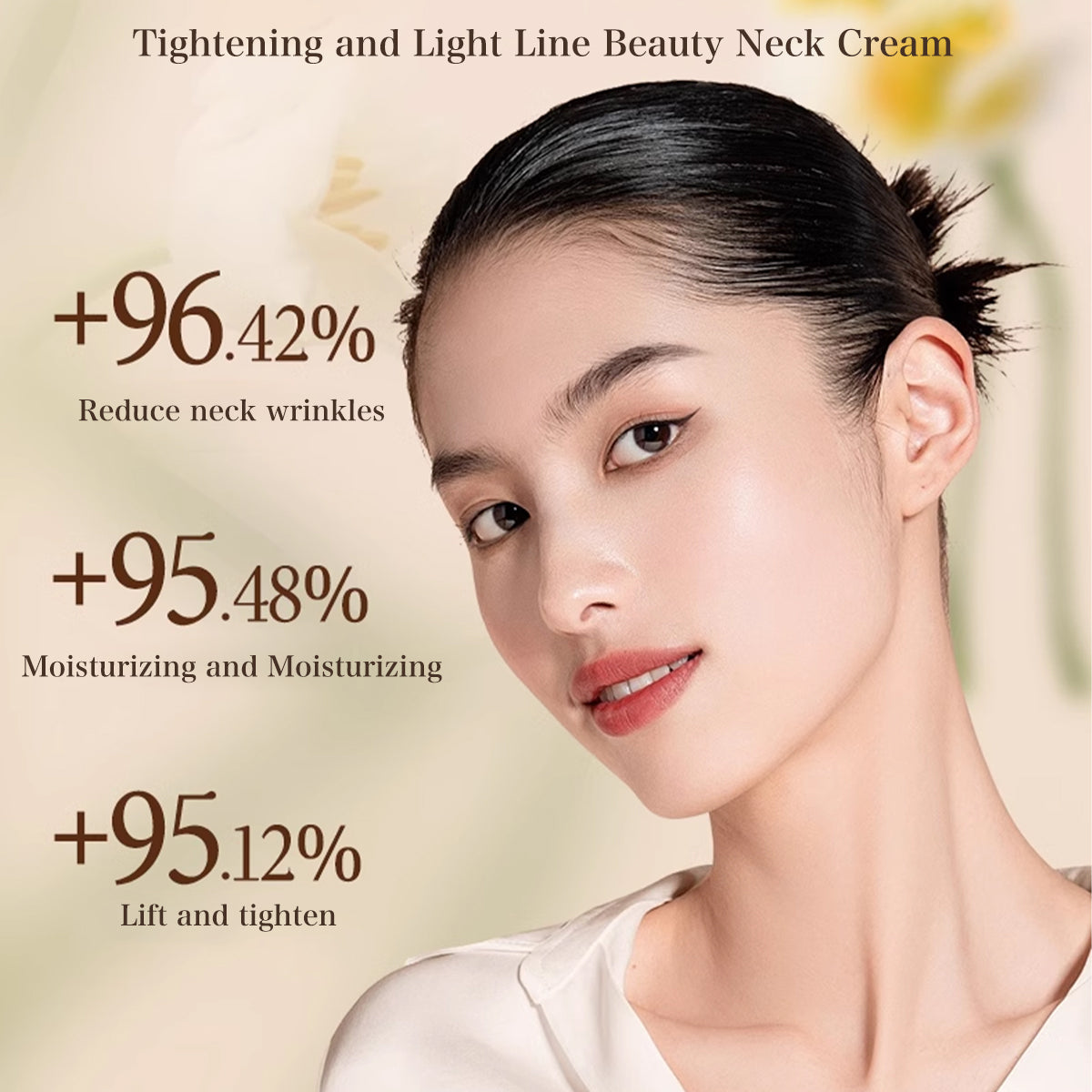 MOISTURIZING AND FIRMING NECK CREAM - Advanced Anti-Aging & Tightening Treatment for Neck and Décolletage