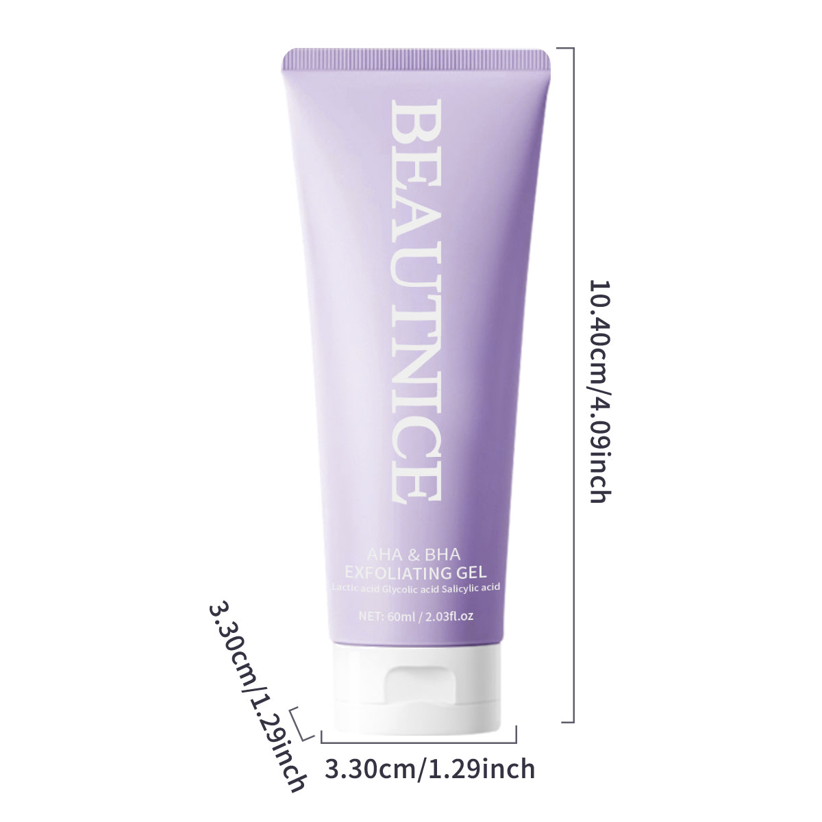 BEAUTNICE Peeling Gel - Gentle Exfoliator for Dead Skin Removal & Instant Skin Renewal