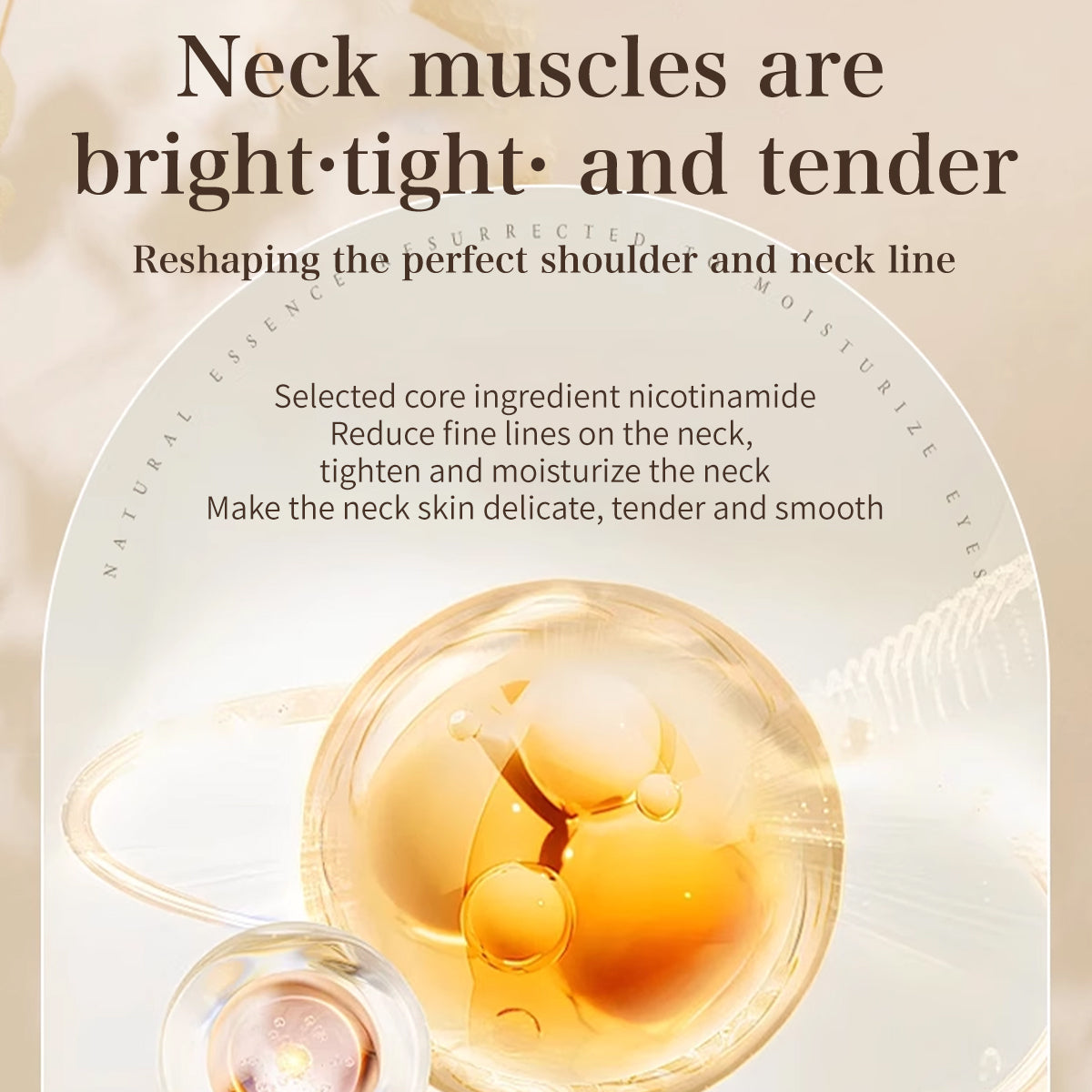 MOISTURIZING AND FIRMING NECK CREAM - Advanced Anti-Aging & Tightening Treatment for Neck and Décolletage