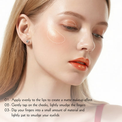 SHINING CRYSTAL VELVET LIP GLAZE ✦ 2 Shades (#03 Daylight Firework & #08 Crimson Nebula) ✦ Shiny Velvet Finish Long‑Lasting Lip Gloss