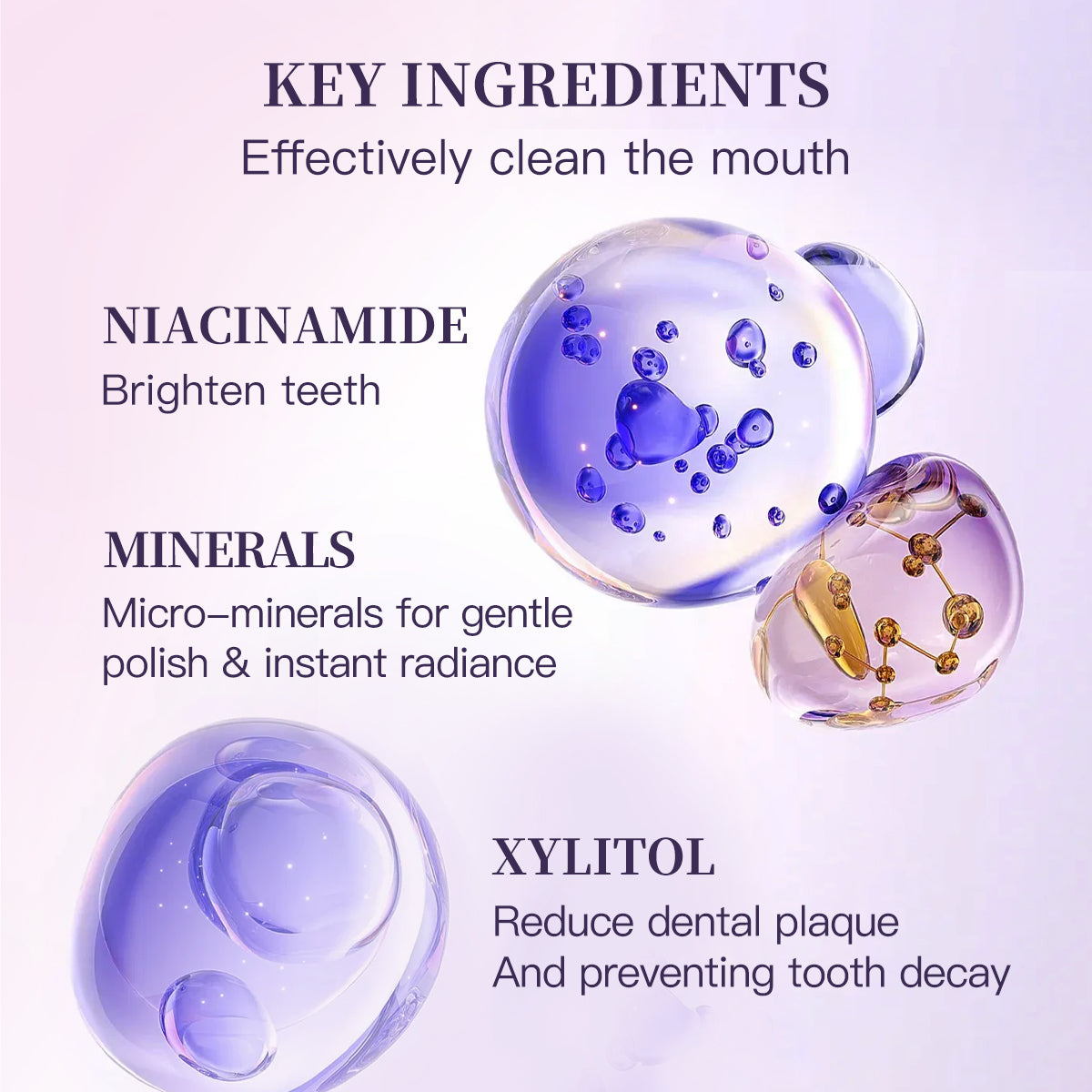 NIACINAMIDE POLISHING TOOTHPASTE - Brightening & Enamel-Safe Whitening Toothpaste for a Radiant Smile