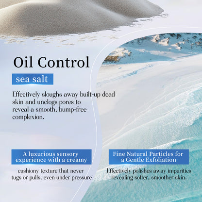 SEA SALT SMOOTH AROMA SCRUB ✦ Exfoliating Body Scrub ✦ Deep Cleansing & Skin Softening ✦ Gentle Moisturizing Bath Care
