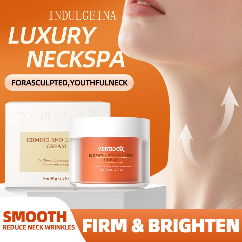 MOISTURIZING AND FIRMING NECK CREAM - Advanced Anti-Aging & Tightening Treatment for Neck and Décolletage