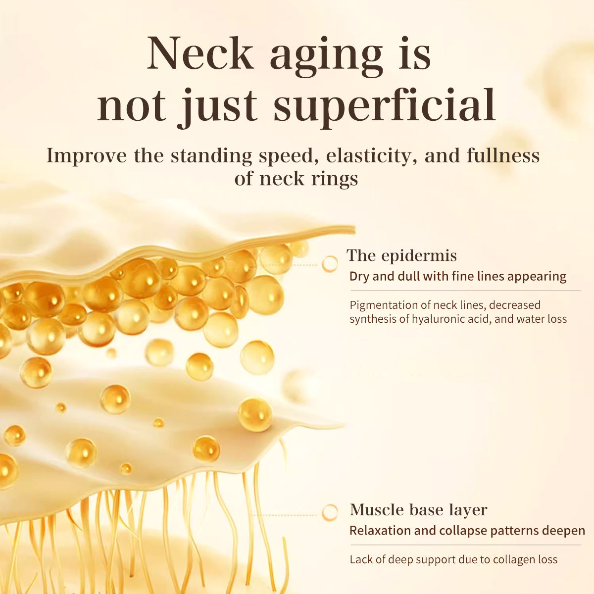 MOISTURIZING AND FIRMING NECK CREAM - Advanced Anti-Aging & Tightening Treatment for Neck and Décolletage