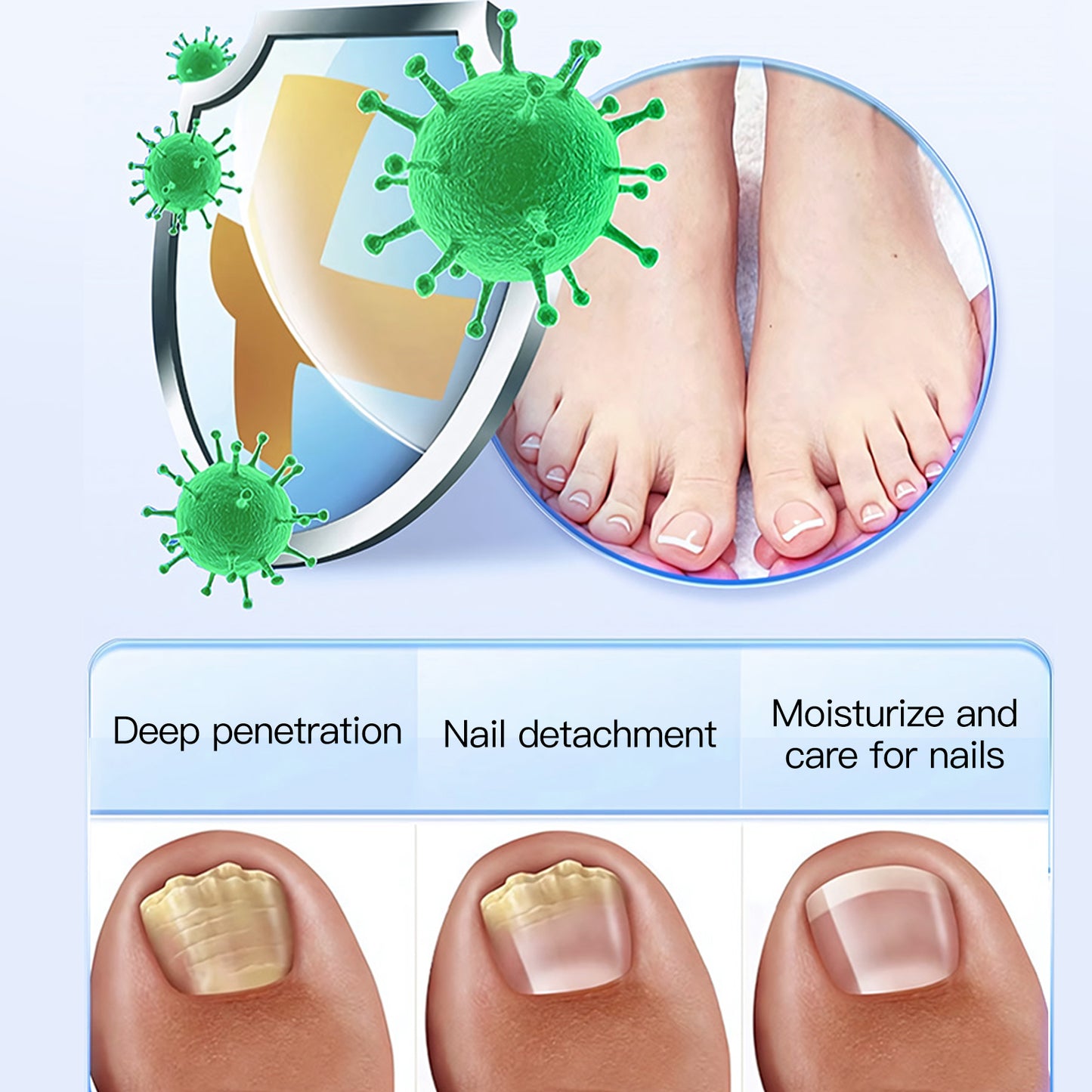 TOENAIL FUNGUS PEN - Advanced Antifungal Treatment & Nail Repair Solution for Clear, Healthy Nails
