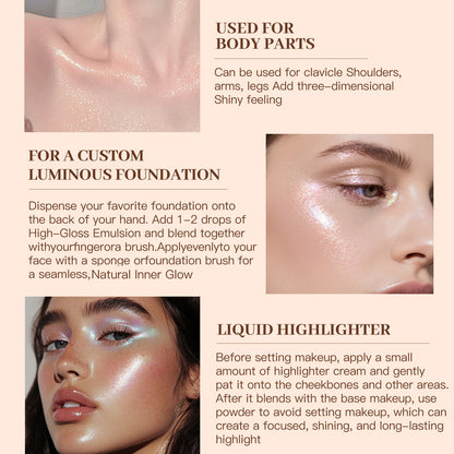 STARDUST FILTER HIGH-GLOSS EMULSION - Glass Skin Radiance Booster & Illuminating Moisturizer