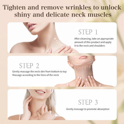 MOISTURIZING AND FIRMING NECK CREAM - Advanced Anti-Aging & Tightening Treatment for Neck and Décolletage